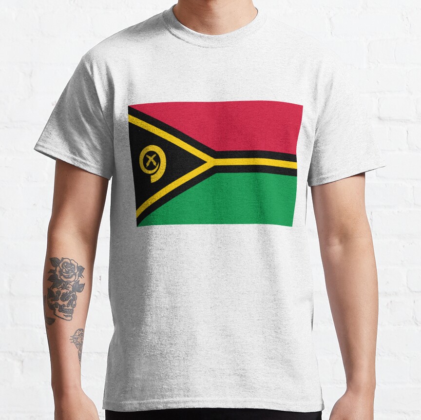 Vanuatu Flag Classic T-Shirt