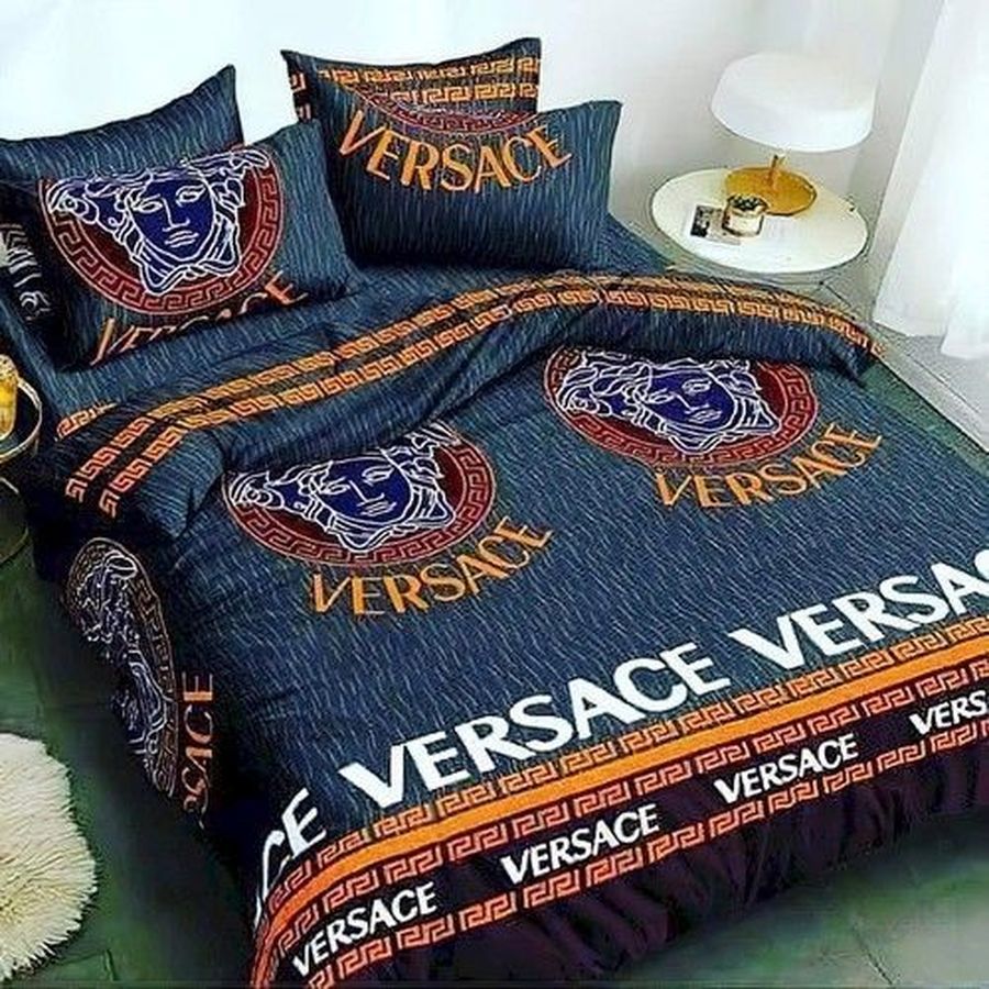 Versace 17 Bedding Sets Duvet Cover Bedroom Luxury Brand Bedding Customized Bedroom