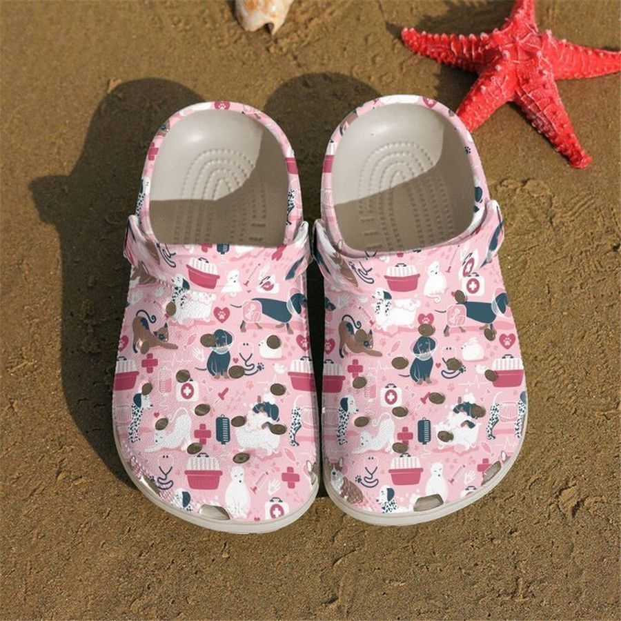 Vet Tech Pinky Sku 2596 Crocs Clog Shoes