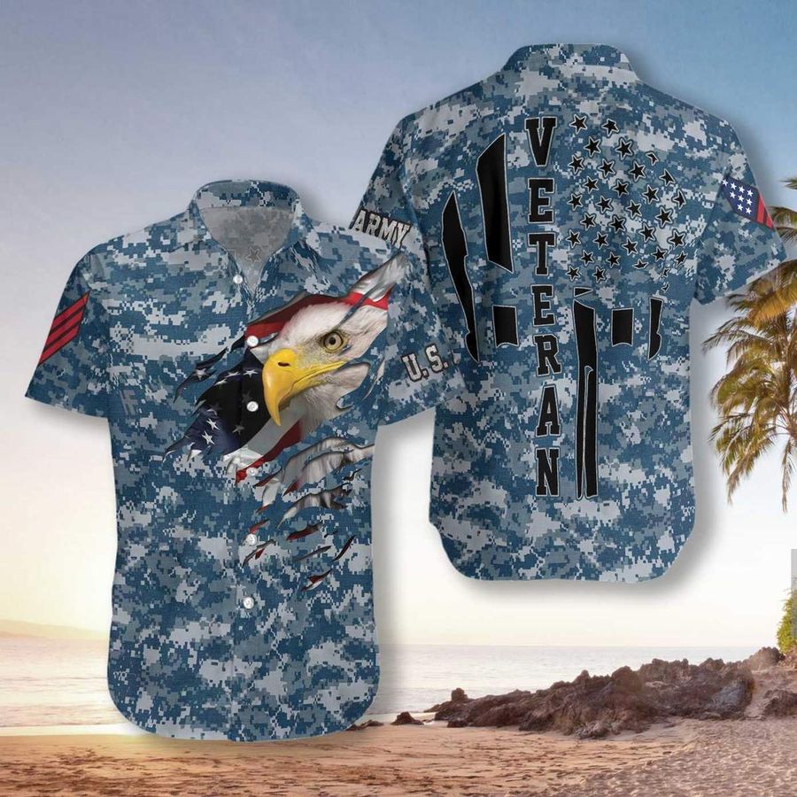 Veteran Proud Us Navy Unisex Hawaiian Shirt Pre12142, Hawaiian shirt, beach shorts, One-Piece Swimsuit, Polo shirt, Personalized shirt, funny shirts