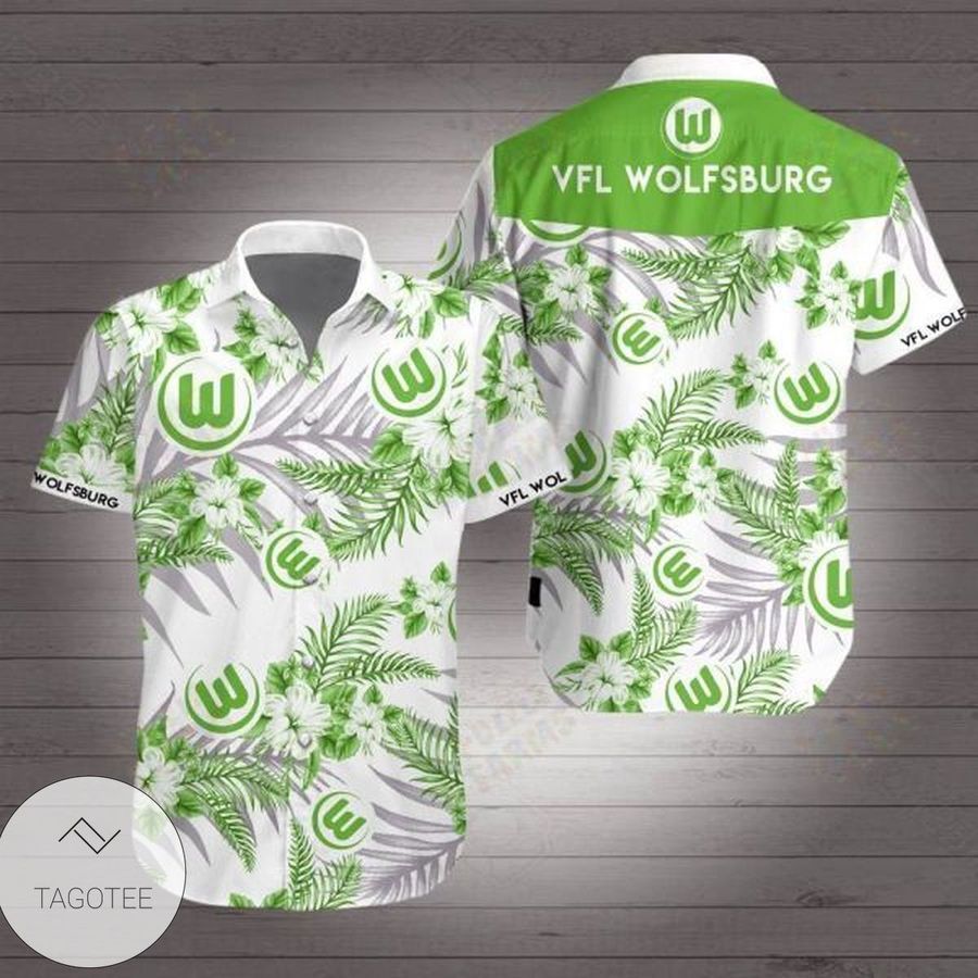 Vfl Wolfsburg Hawaiian Shirt