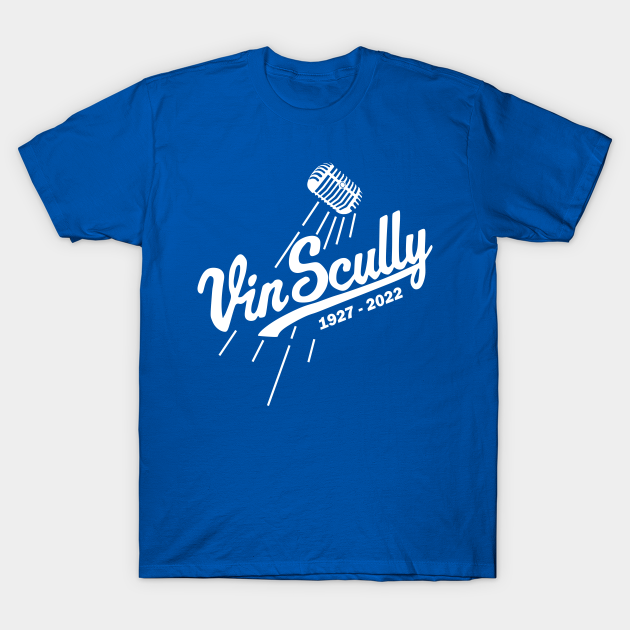 Vin Scully Microphone 1927 - 2022 T-shirt, Hoodie, SweatShirt, Long Sleeve