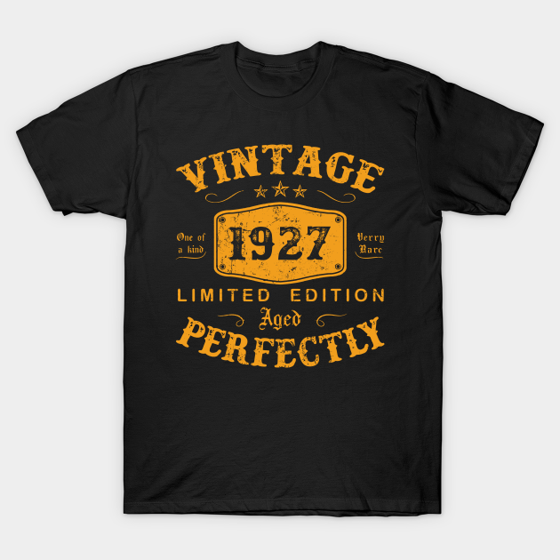 Vintage 1927 95 Birthday Gifts 95th Birthday Gifts T-shirt, Hoodie, SweatShirt, Long Sleeve