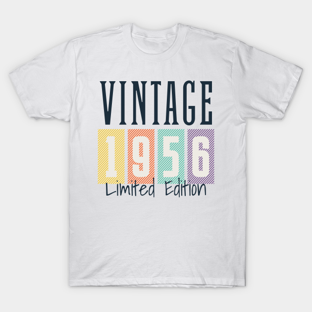 Vintage 1956 Limited Edition - Vintage Style T-shirt, Hoodie, SweatShirt, Long Sleeve