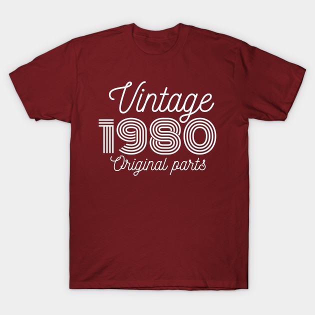 Vintage 1980 T-shirt, Hoodie, SweatShirt, Long Sleeve