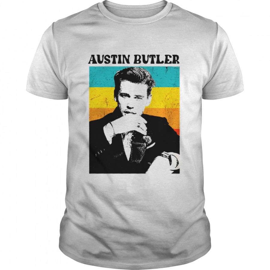 Vintage 2022 Movie Merch Austin Butler Elvis Presley shirt