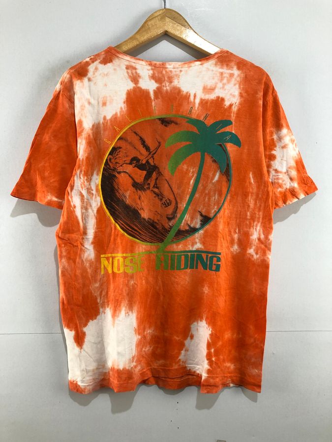 Vintage California Nose Riding Hawaii Surf Tie Dye T-Shirt