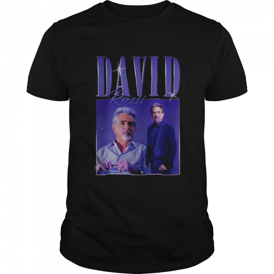 Vintage David Rossi. Criminal Minds TV Series shirt