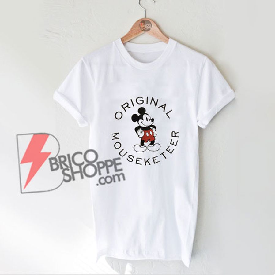 Vintage Disney Shirt – Mickey Mouse Mouseketeer Shirt – Funny Disney T-Shirt
