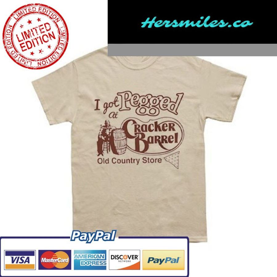 Vintage I Got At Pegged Cracker Barrel Old Country Store Shirt