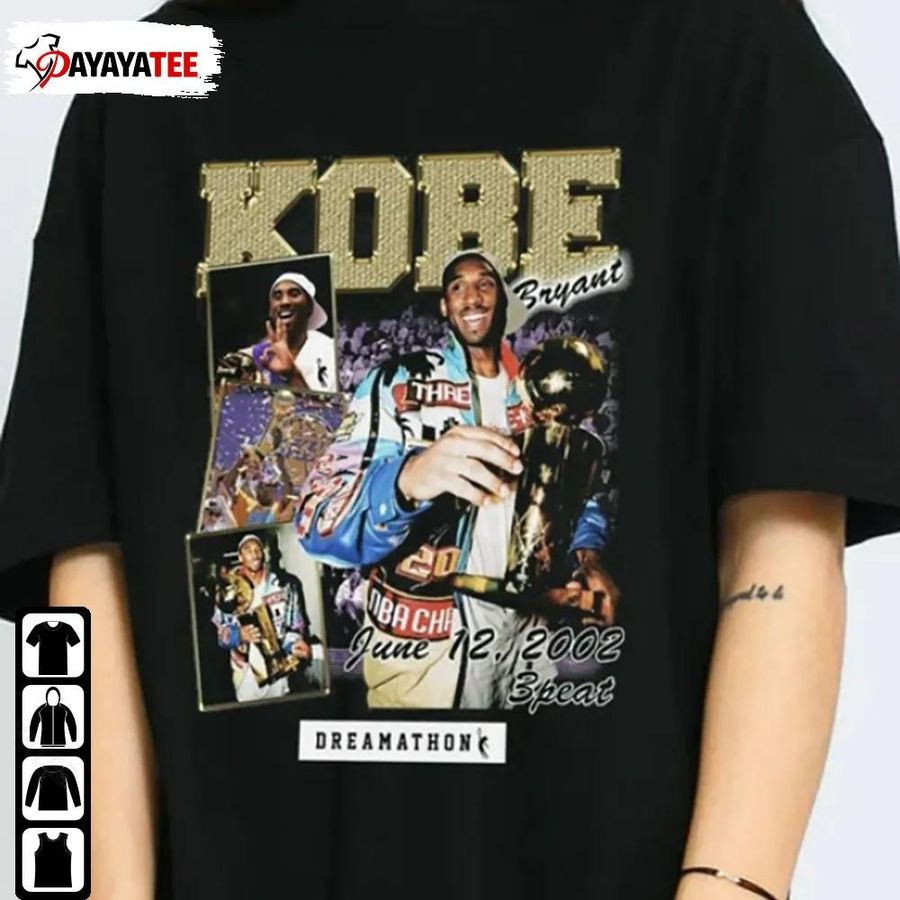 Vintage Kobe Bryant Shirt Basketball Legend Dreamathon