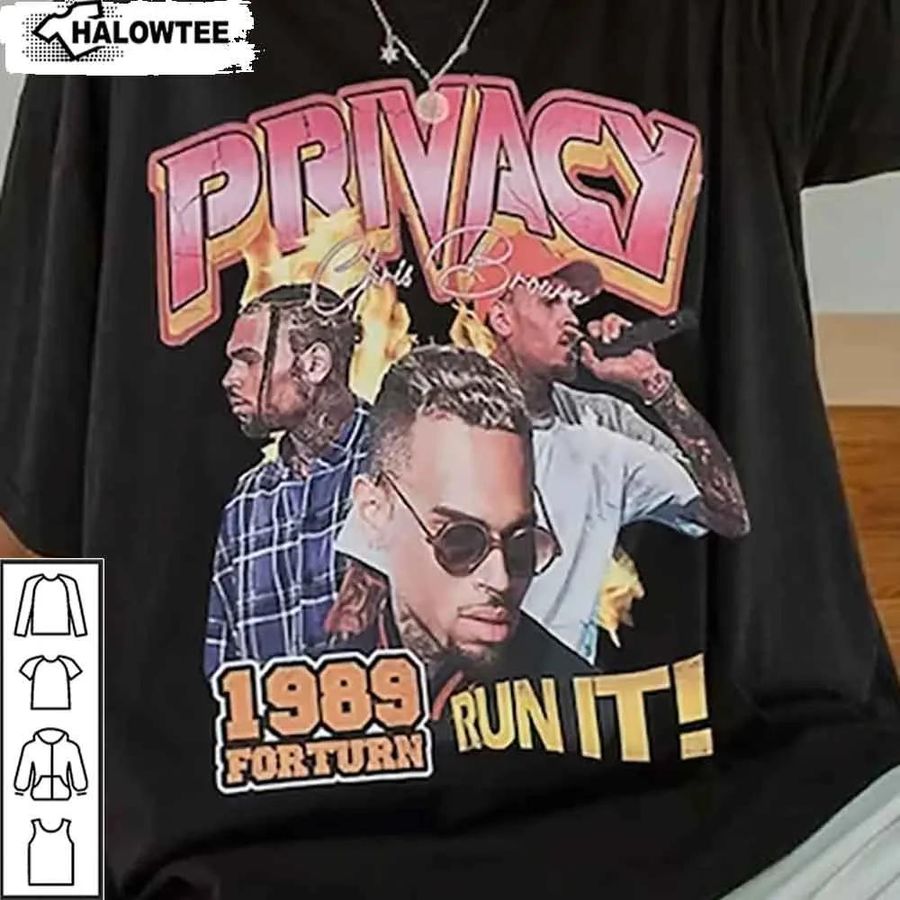 Vintage Privacy Chris Brown Shirt Chris Brown Hip Hop Tour 2022 King Of R&B