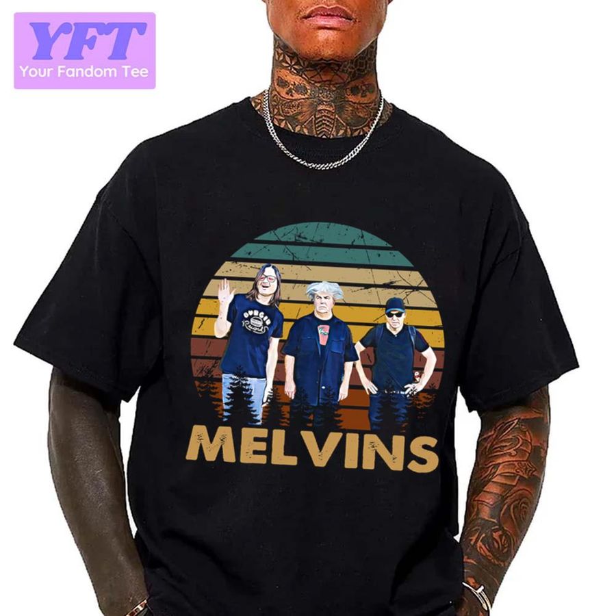 Vintage Rock Band Melvin Art Melvins Unisex T-Shirt