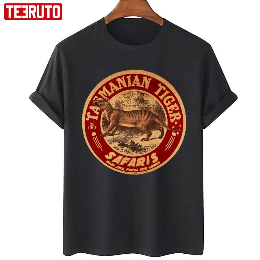 Vintage Tasmanian Tiger Safari Unisex T-shirt