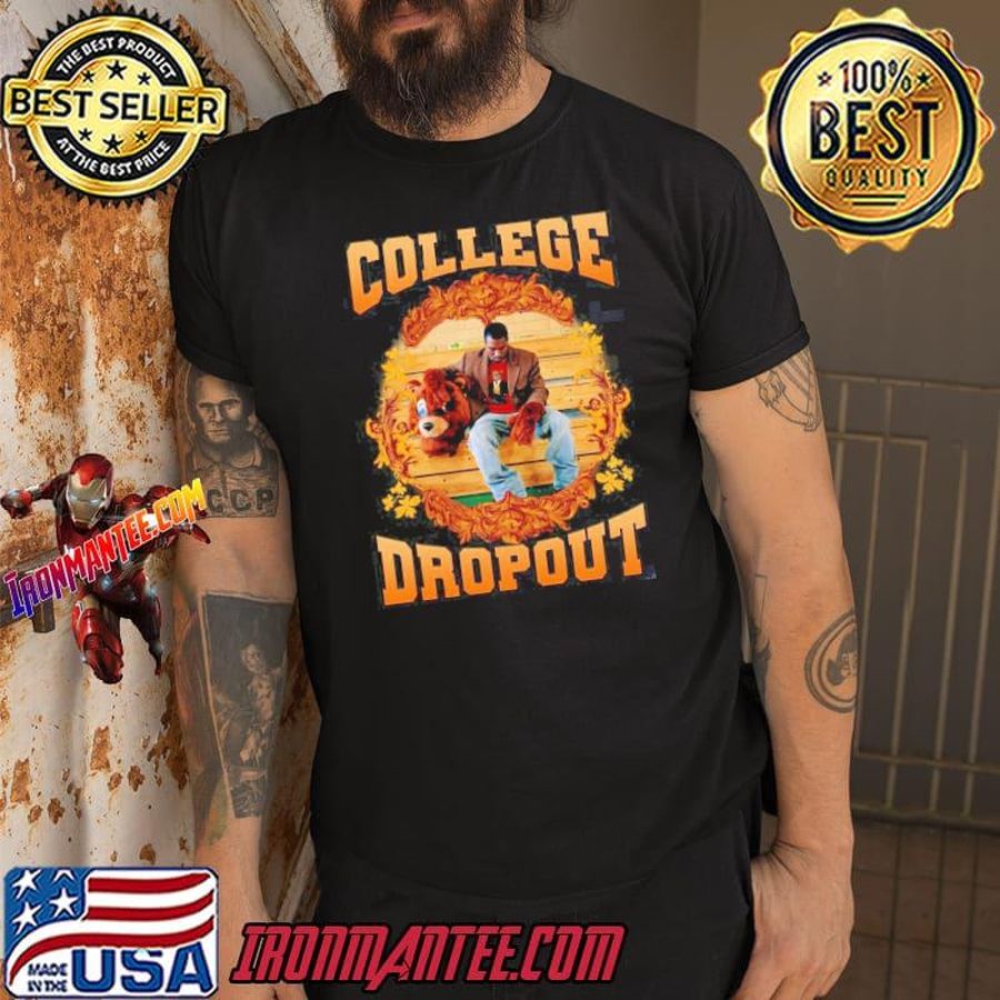 Vintage the college dropout tour concert 2022 kanye west classic  shirt