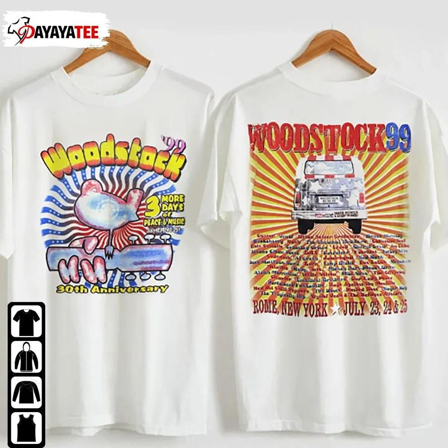 Vintage Trainwreck Woodstock 99 Shirt 30Th Anniversary Woodstock 99 Movie