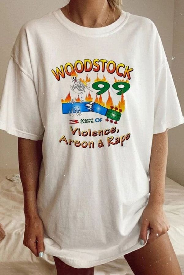 Vintage Woodstock 99 Tee Shirt