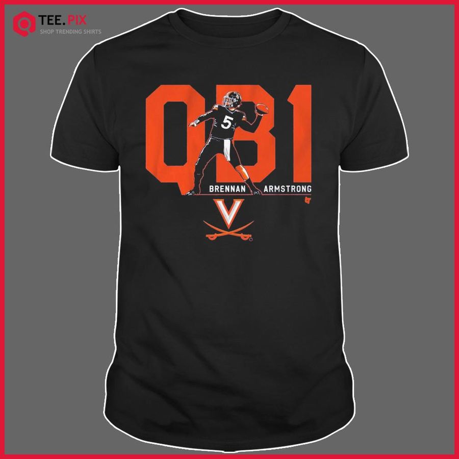 Virginia Football Brennan Armstrong QB1 Shirt