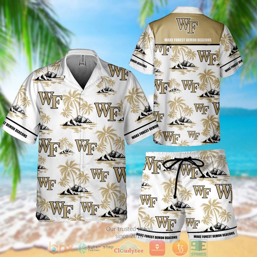 Wake Forest Demon Deacons Hawaiian Shirt, Shorts – LIMITED EDITION
