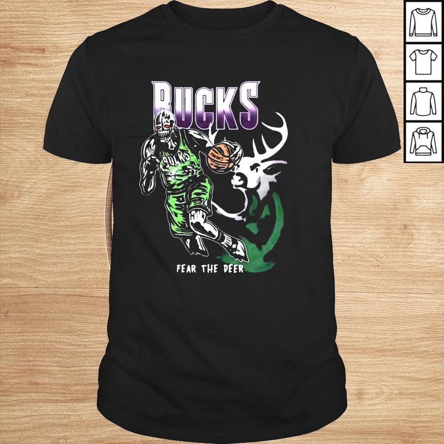 Warren Lotas Milwaukee Bucks Greek Fear The Deer shirt