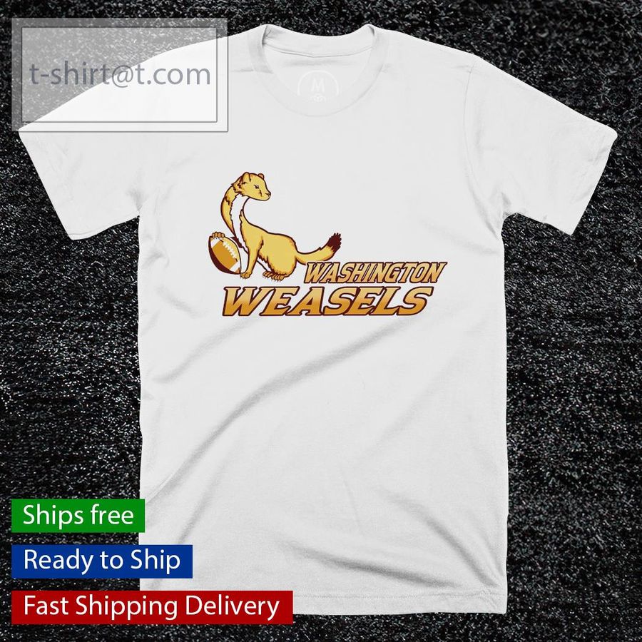 Washington Weasels logo T-shirt
