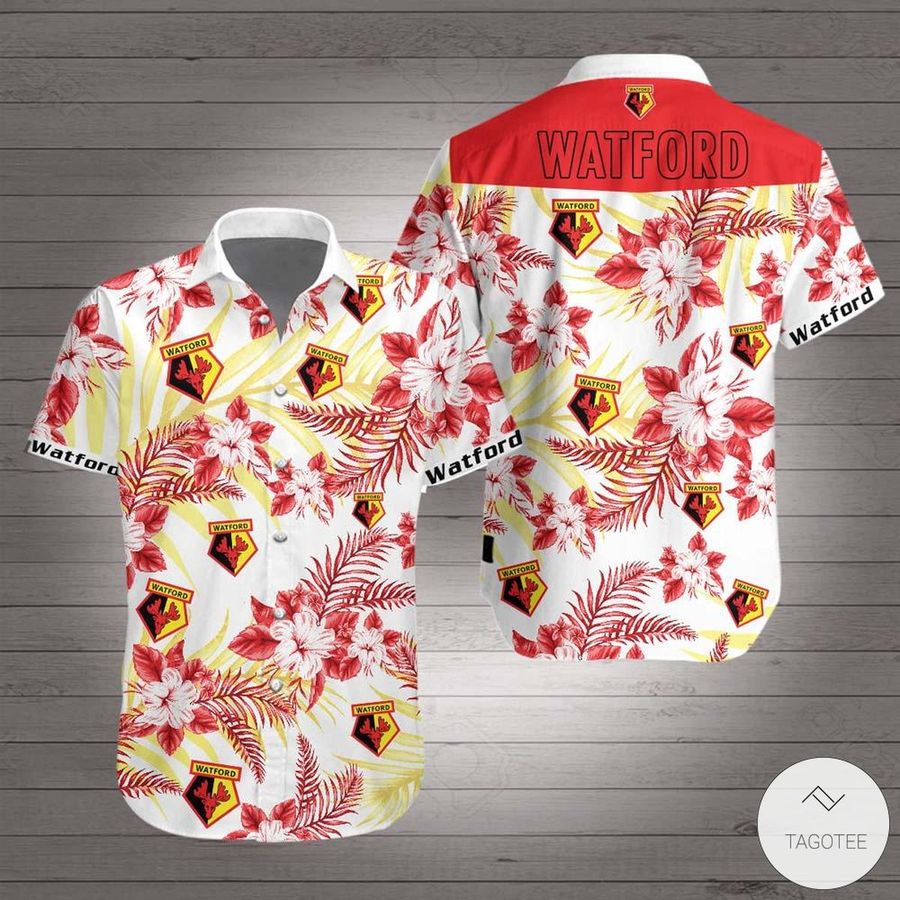 Watford Fc Hawaiian Shirt