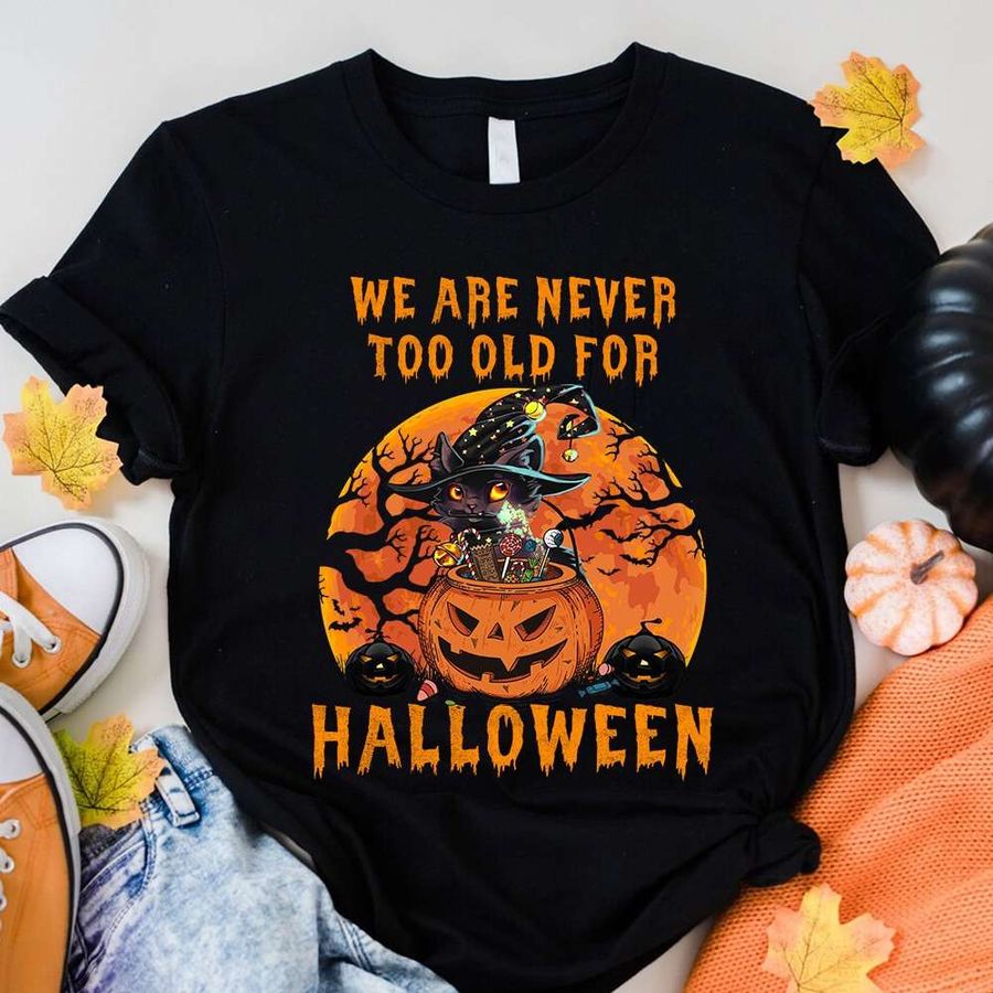 We are never too old for Halloween – Halloween candy pumpkin, trick or treat game