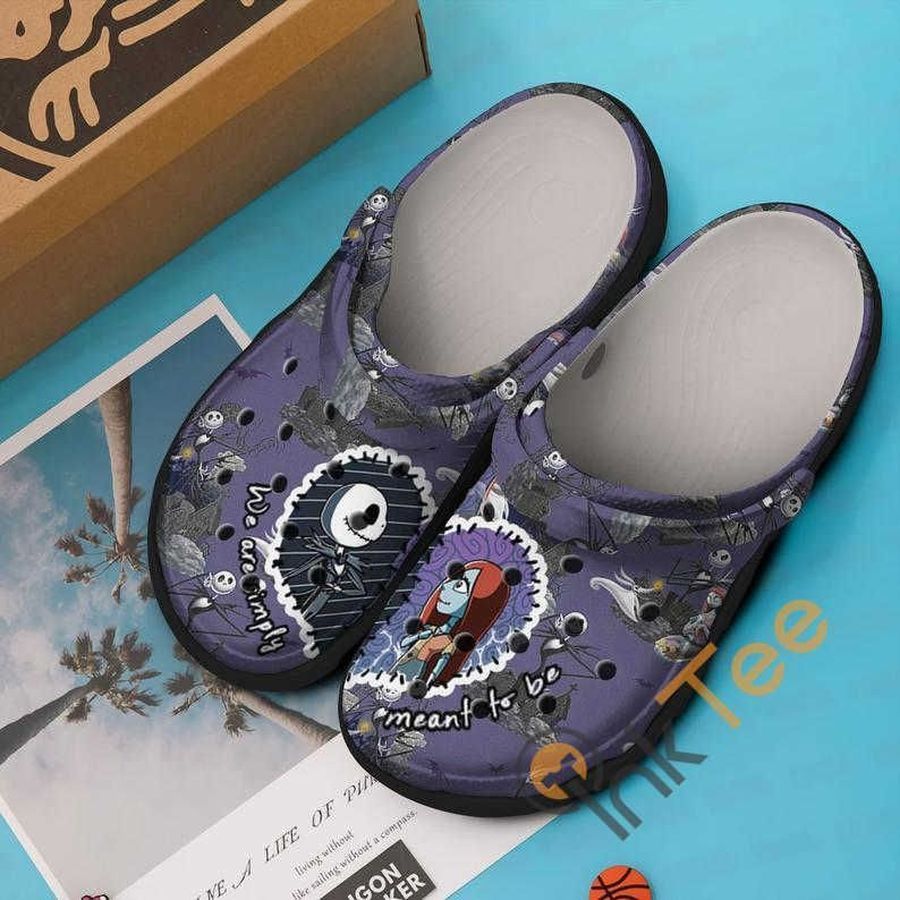 We Are Simply Mean To Be The Nightmare Before Christmas Movie Crocs Clog Shoes