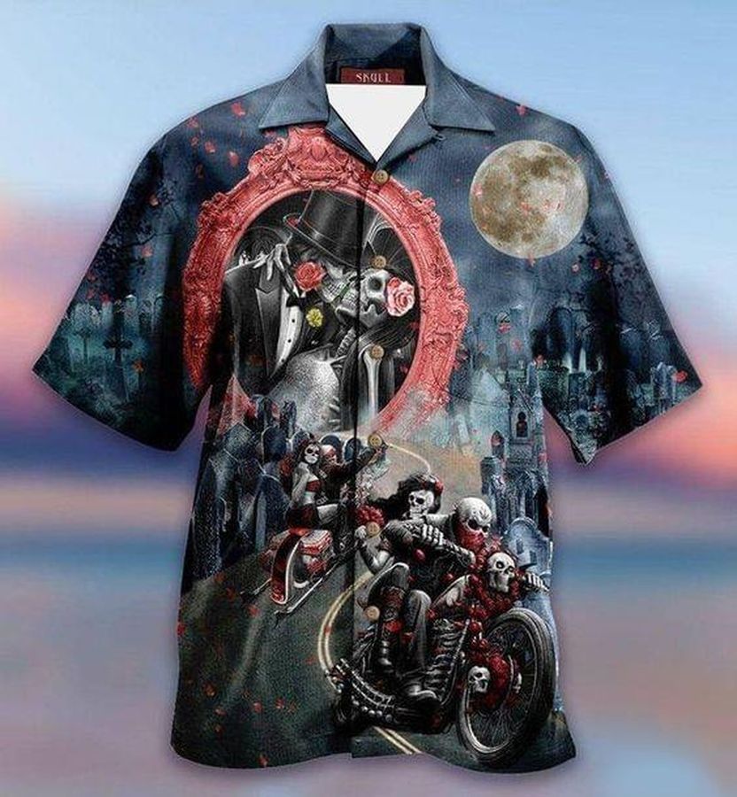 Wedding Of Skull Hawaiian Shirt Pre11578, Hawaiian shirt, beach shorts, One-Piece Swimsuit, Polo shirt, Personalized shirt, funny shirts, gift shirts