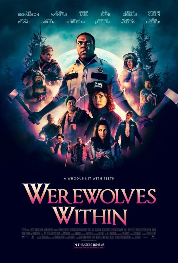 Werewolves Within (2021) Poster, Canvas, Home Decor1