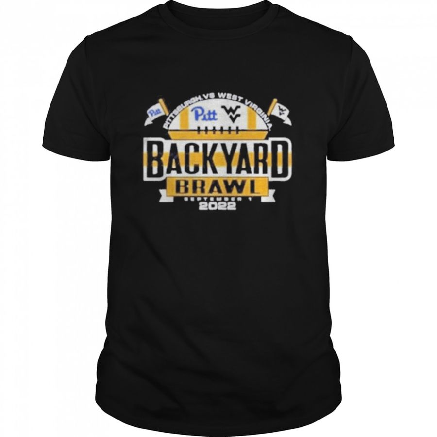 West Virginia vs Pitt Panthers Backyard Brawl 2022 Shirt