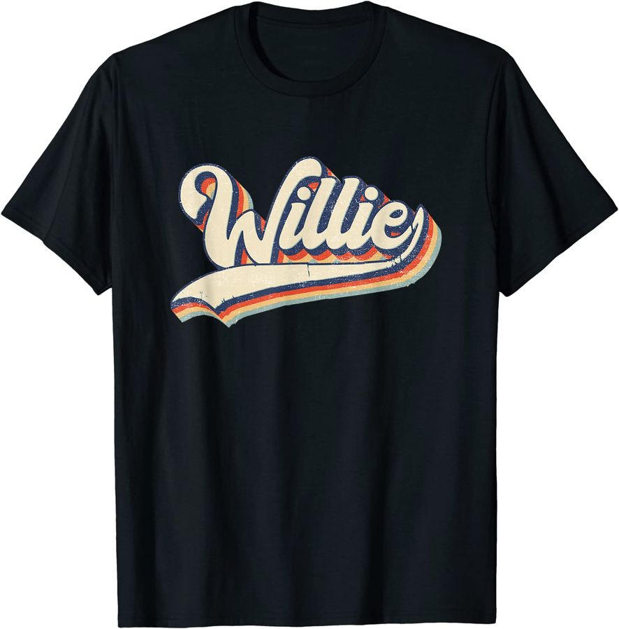 Willie Name Personalized Vintage Retro Gift Men Dad Father