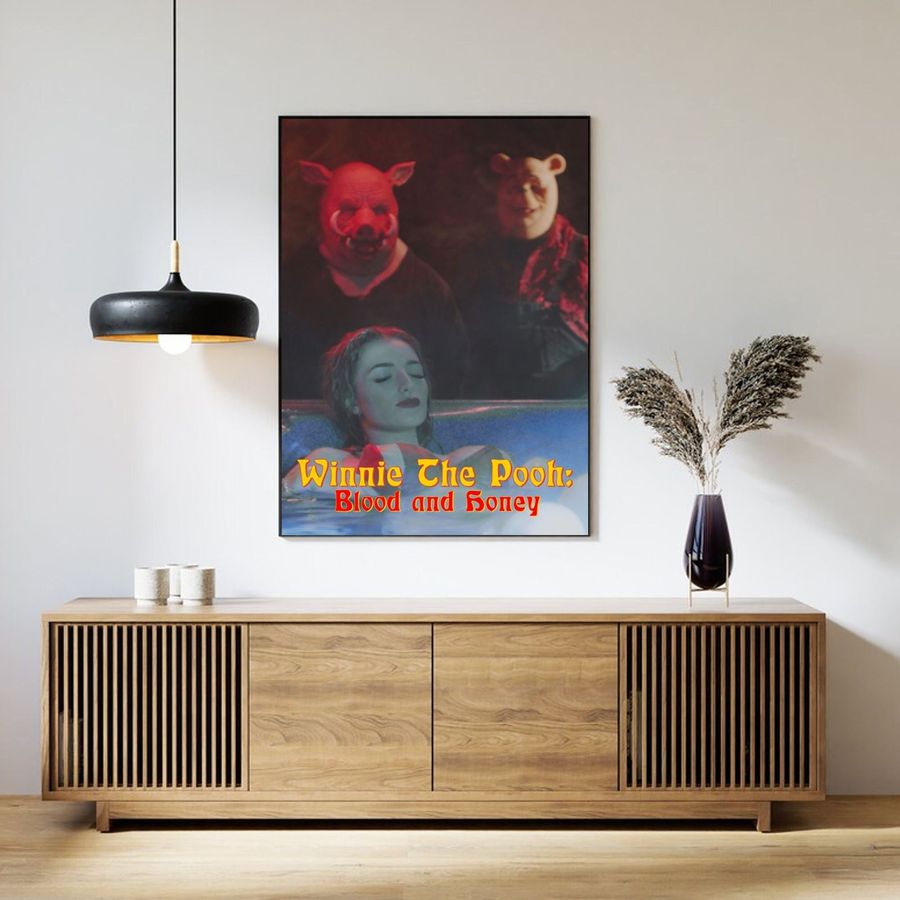 Winnie the Pooh Blood and Honey Poster Wall Art Poster