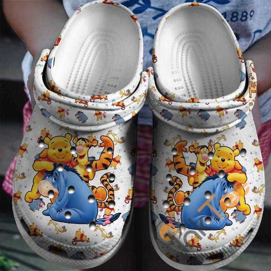 Winnie The Pooh Cartoon Movie Crocs Clog Shoes