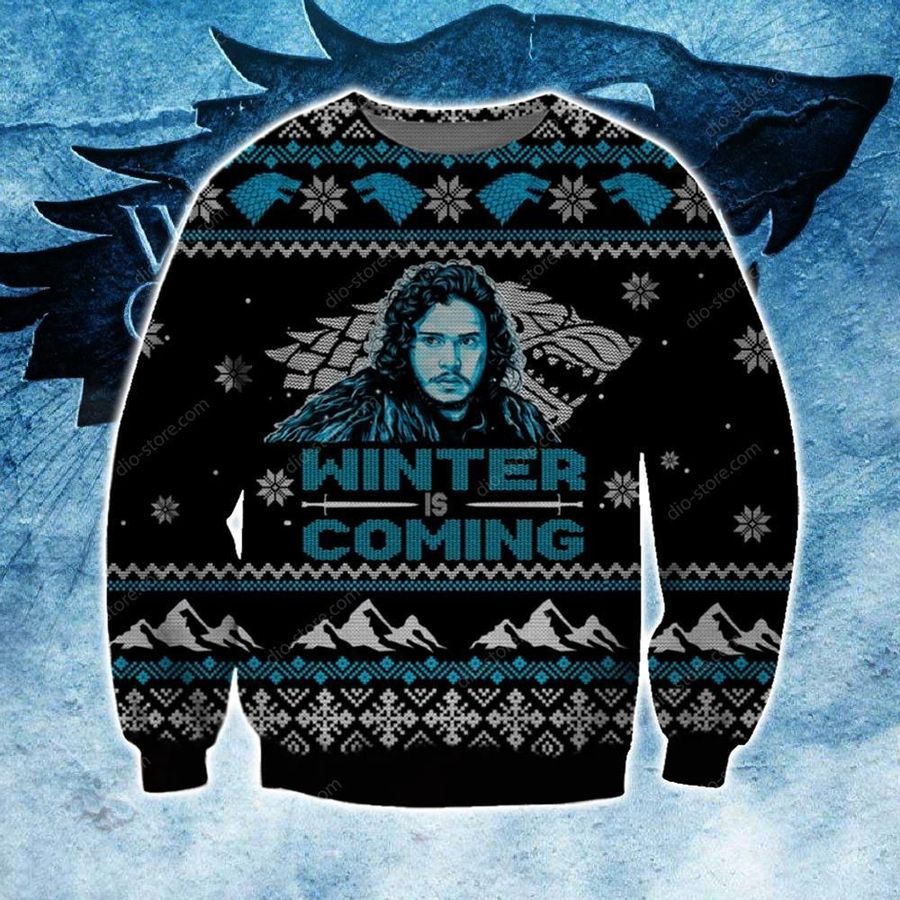 Winter Is Coming Knitting Pattern For Unisex Ugly Christmas Sweater