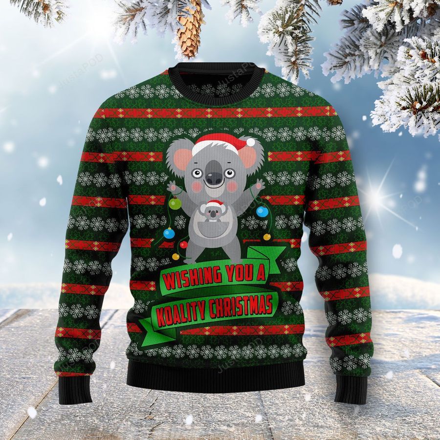 Wishing You A Koality Christmas Ugly Christmas Sweater Ugly Sweater