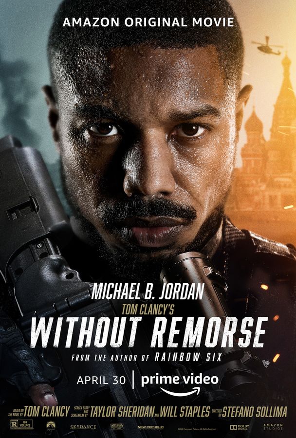 Without Remorse (2021) Poster, Canvas, Home Decor1