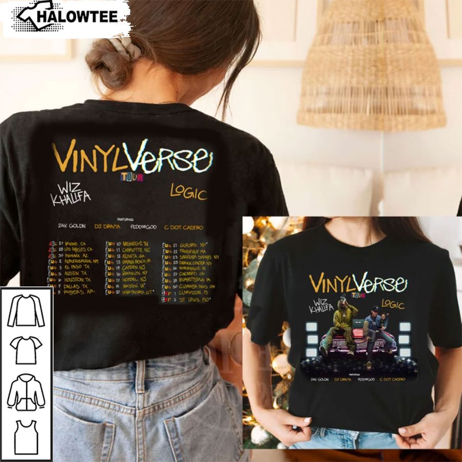 Wiz Khalifa Vinyl Verse Tour 2022 Shirt, Vinyl Verse Tour 2022 Shirt