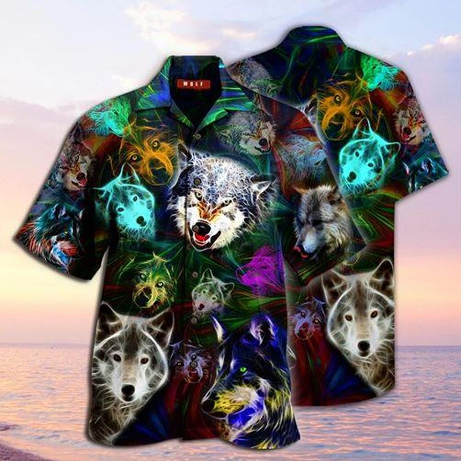 Wolf Hawaiian Shirt Pre11625, Hawaiian shirt, beach shorts, One-Piece Swimsuit, Polo shirt, Personalized shirt, funny shirts, gift shirts