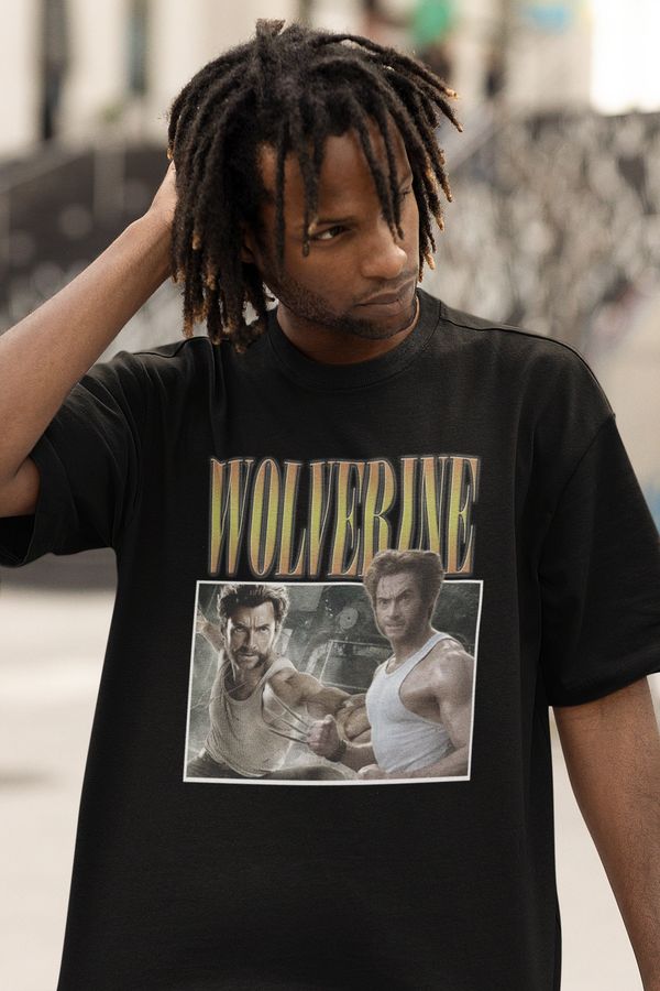 Wolverine Marvel Superhero Graphic Unisex T-Shirt