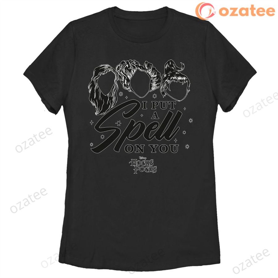Women's  Hocus Pocus Spell on You Silhouette T-Shirt