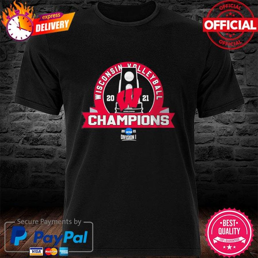 Women’s Volleyball National Champions Wisconsin Badgers 2021 Final NCAA Shirt