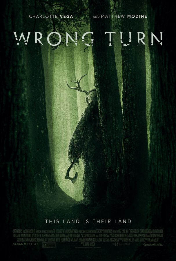 Wrong Turn (2021) Poster, Canvas, Home Decor