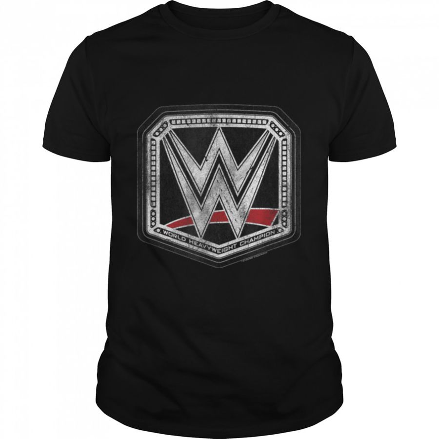 WWE World Heavyweight Champion Belt T-Shirt B0B2KYKSPP