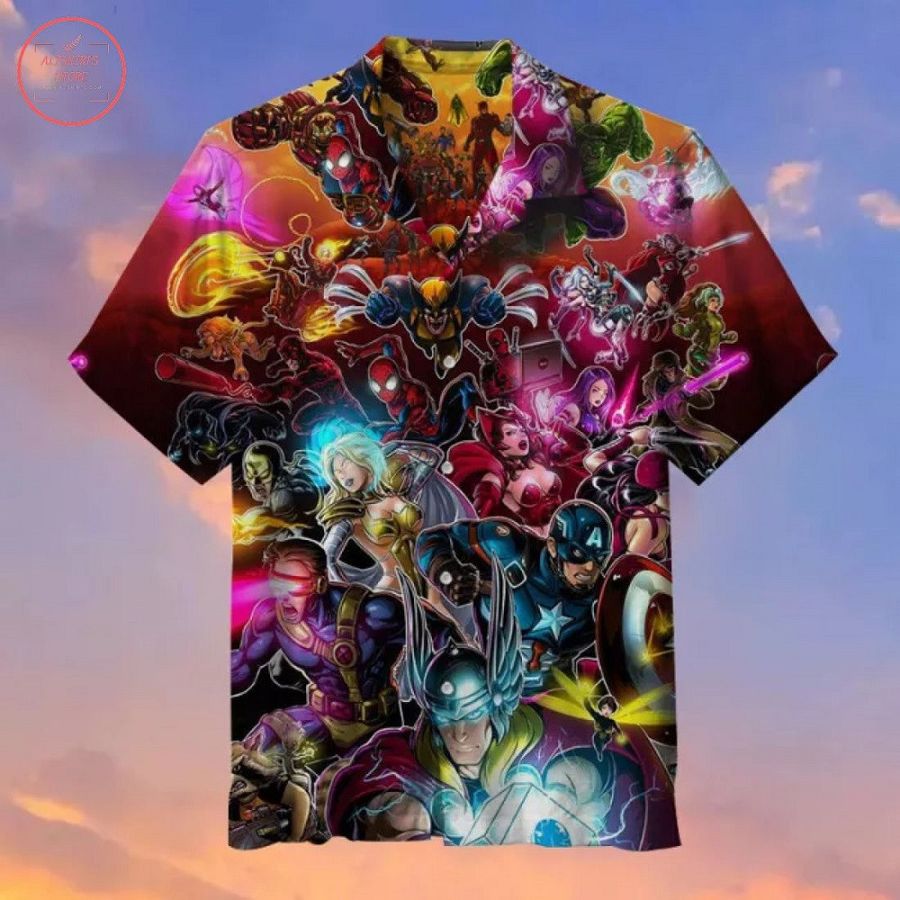 X-men 038; Avengers Hawaiian Shirt