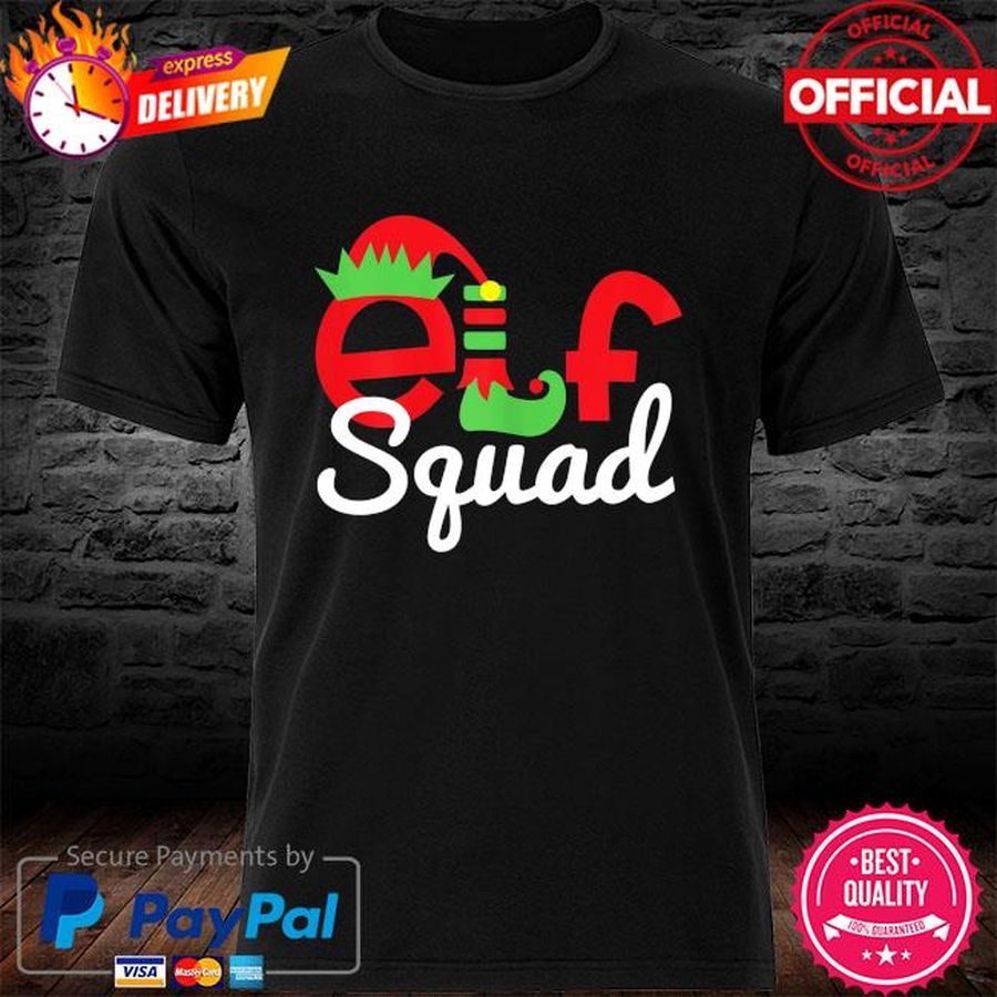 Xmas Family 2021 Christmas Matching Elf Squad Shirt