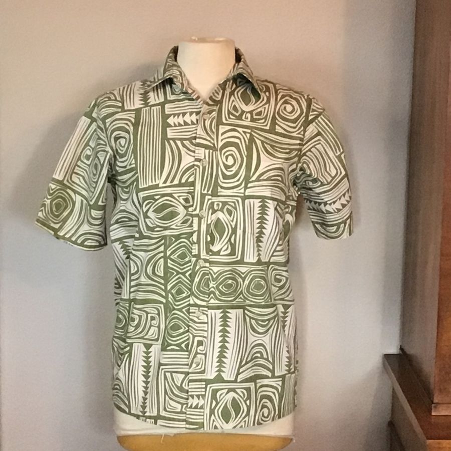 XS Avanti Cotton Hawaiian Aloha Shirt