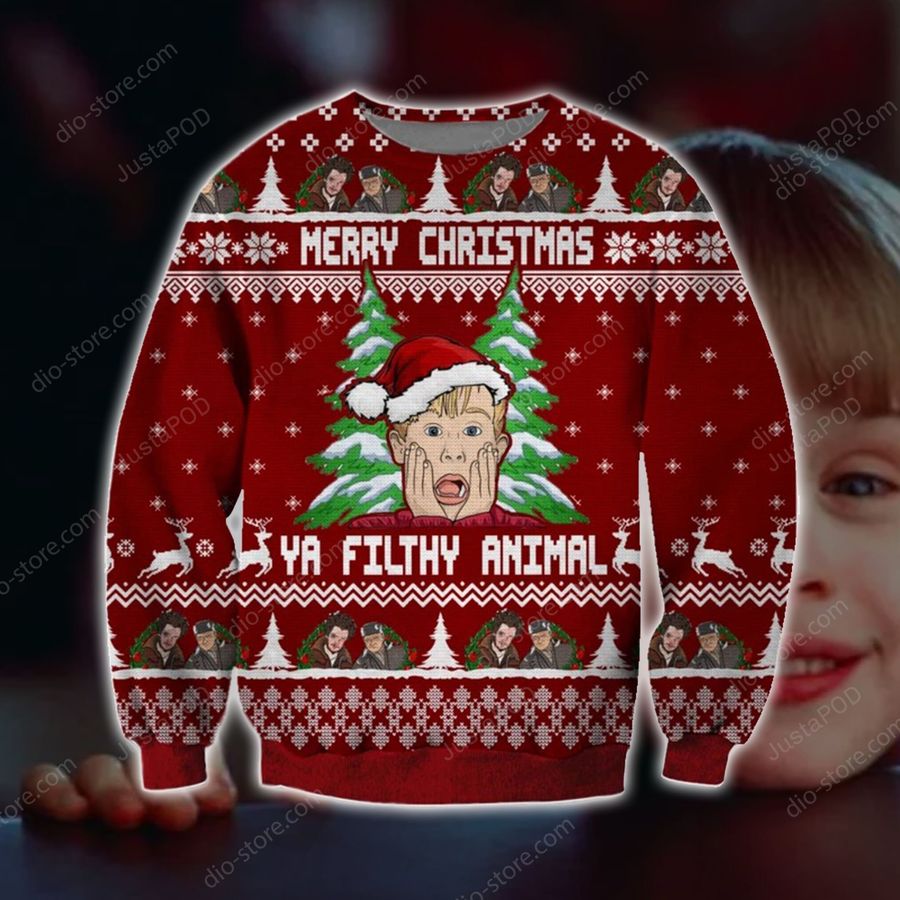Ya Filthy Animal Knitting Pattern For Unisex Ugly Christmas Sweater