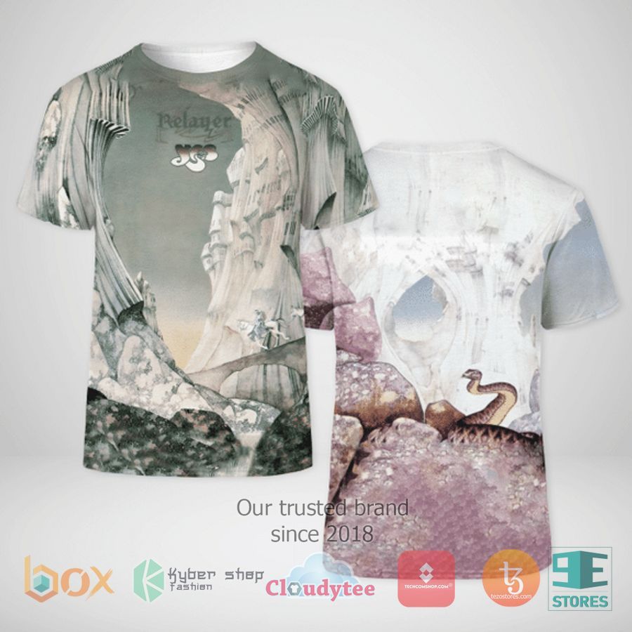Yes-Relayer Album 3D Hoodie, Shirt – LIMITED EDITION
