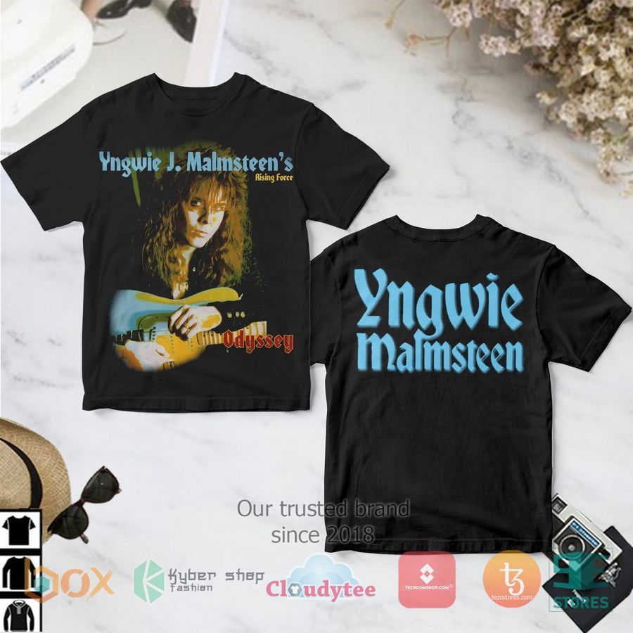 Yngwie Malmsteen Odyssey Album 3D T-Shirt – LIMITED EDITION
